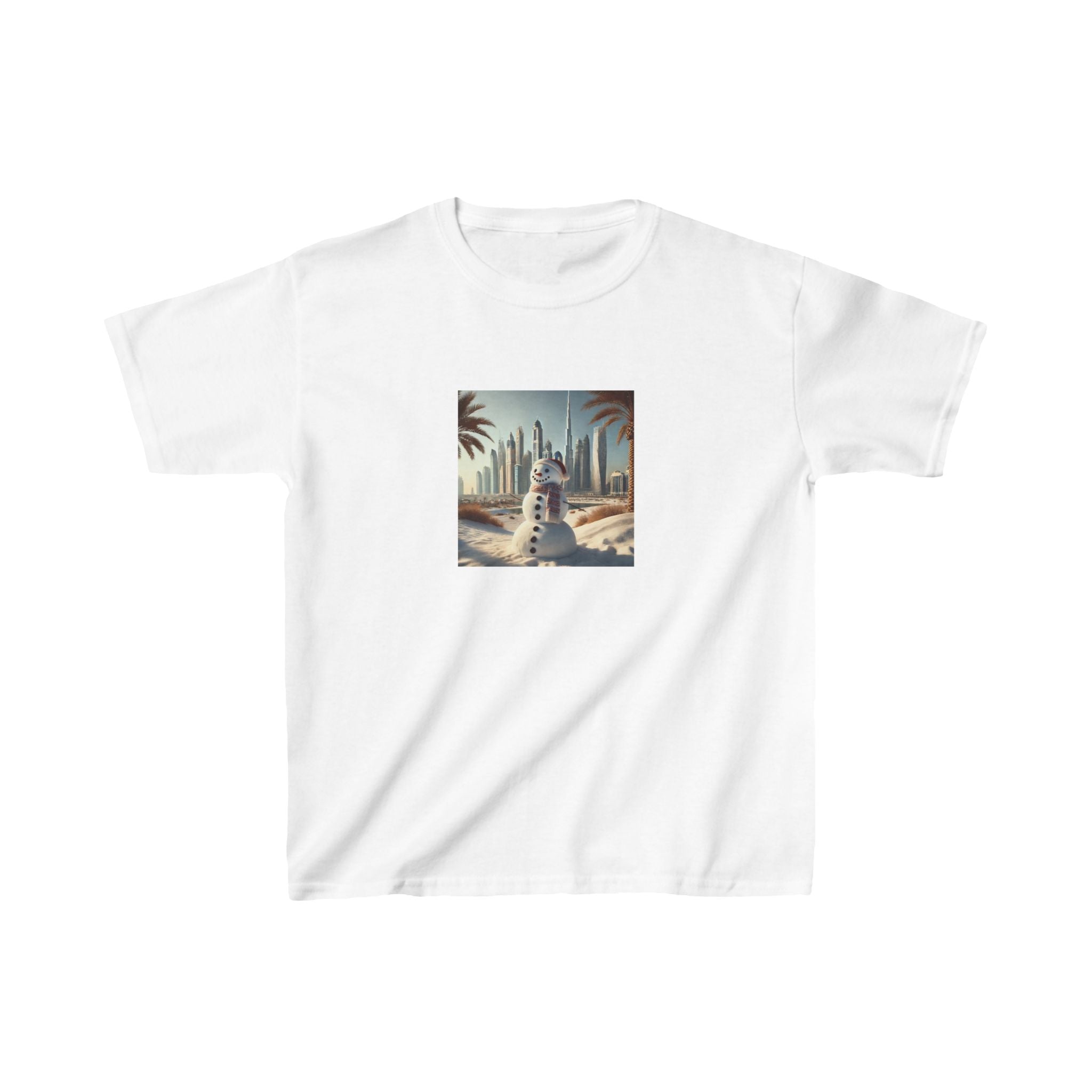 Desert Snowman Kids Tee