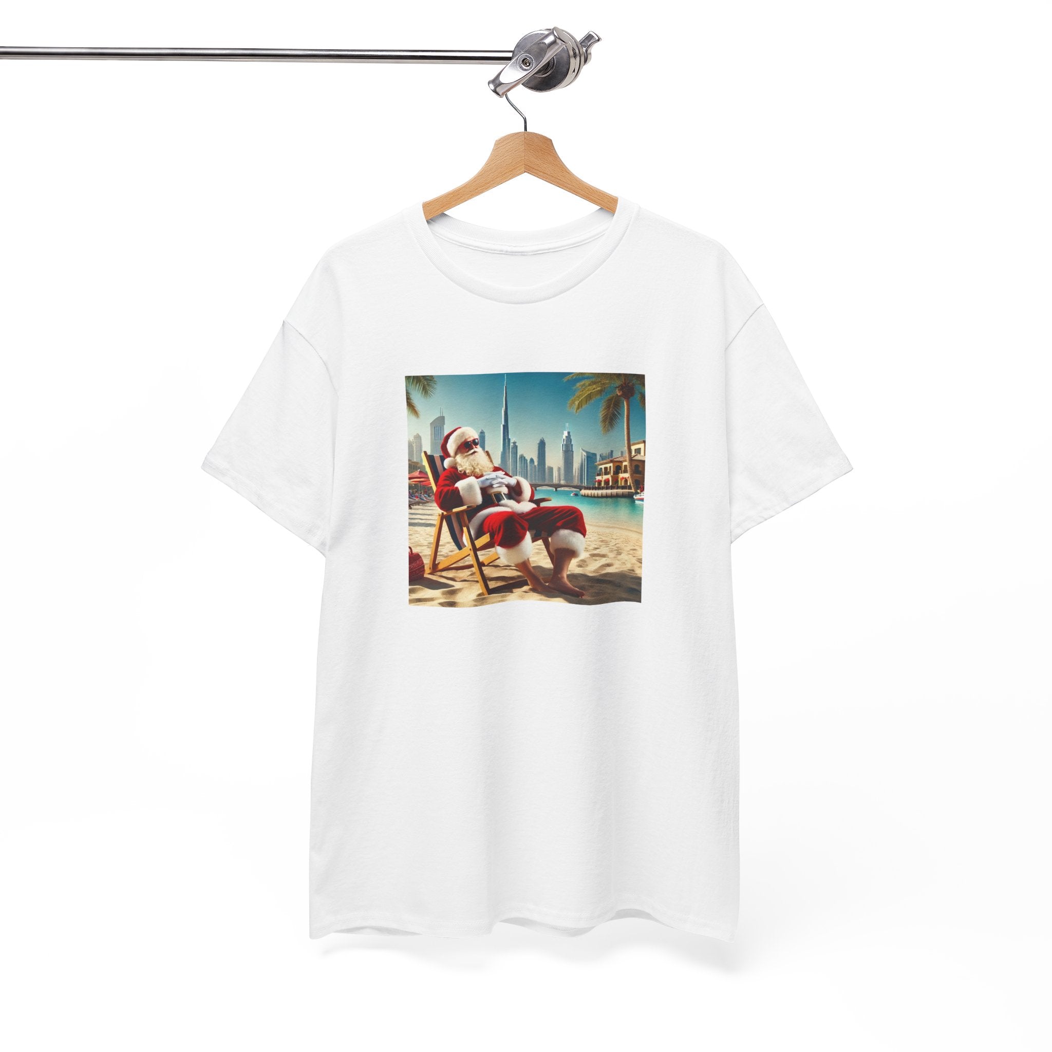 Chilling on the beach Unisex Cotton Tee