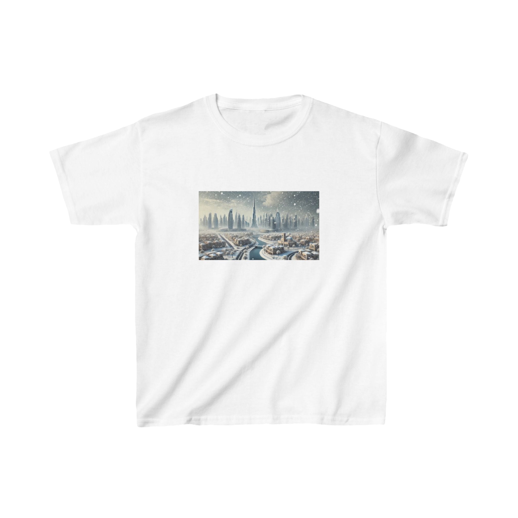 Snowy Dubai Kids Cotton™ Tee